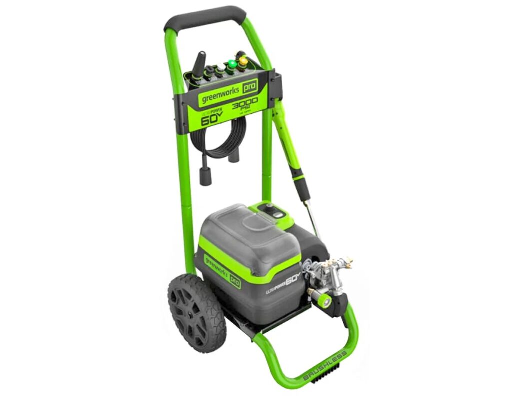 Мойка высокого давления аккумуляторная Greenworks GDP60DP. Обзор: плюсы и минусы