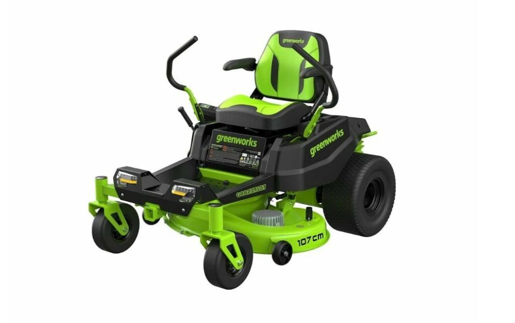 Садовый райдер Greenworks GC82ZT107 82V. Обзор: плюсы и минусы